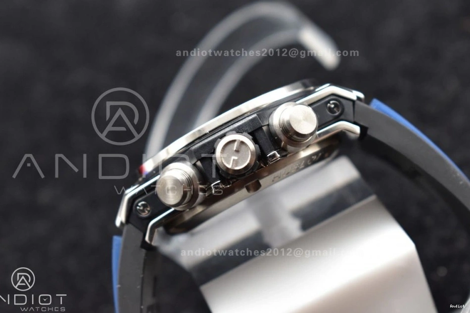 Edition Blue Strap Skeleton Titanium 1:1 Big on Unico Best A1280 Hublot Rubber Dial ZF Blue Bang 0514